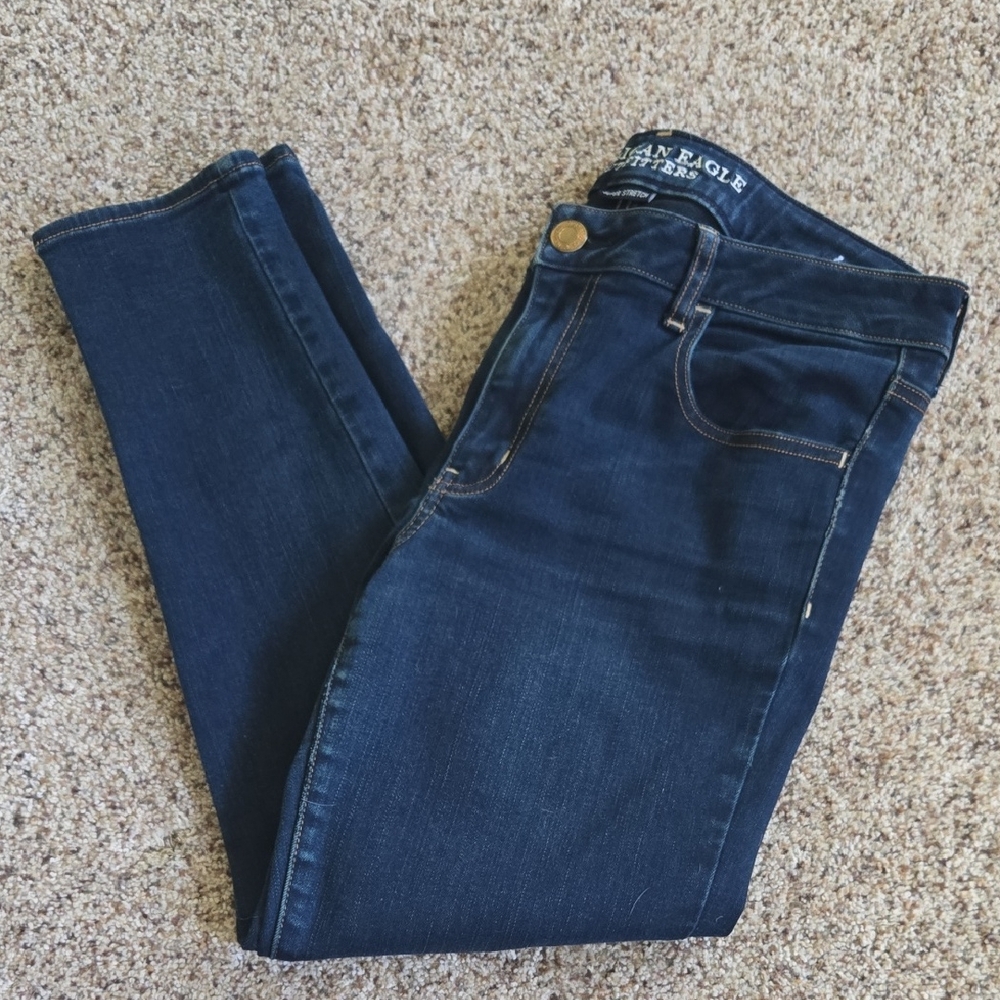 American Eagle Outfitters Dark Blue Women's Jeggings